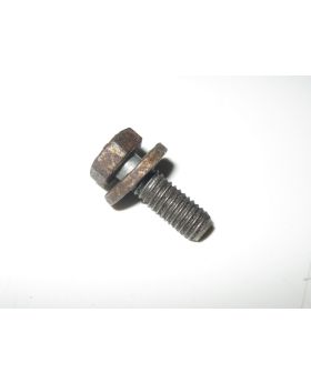 BMW Hex Bolt Screw & Washer M6 x 1.00 x 18mm Grade 10.9 11131247069 Used Genuine